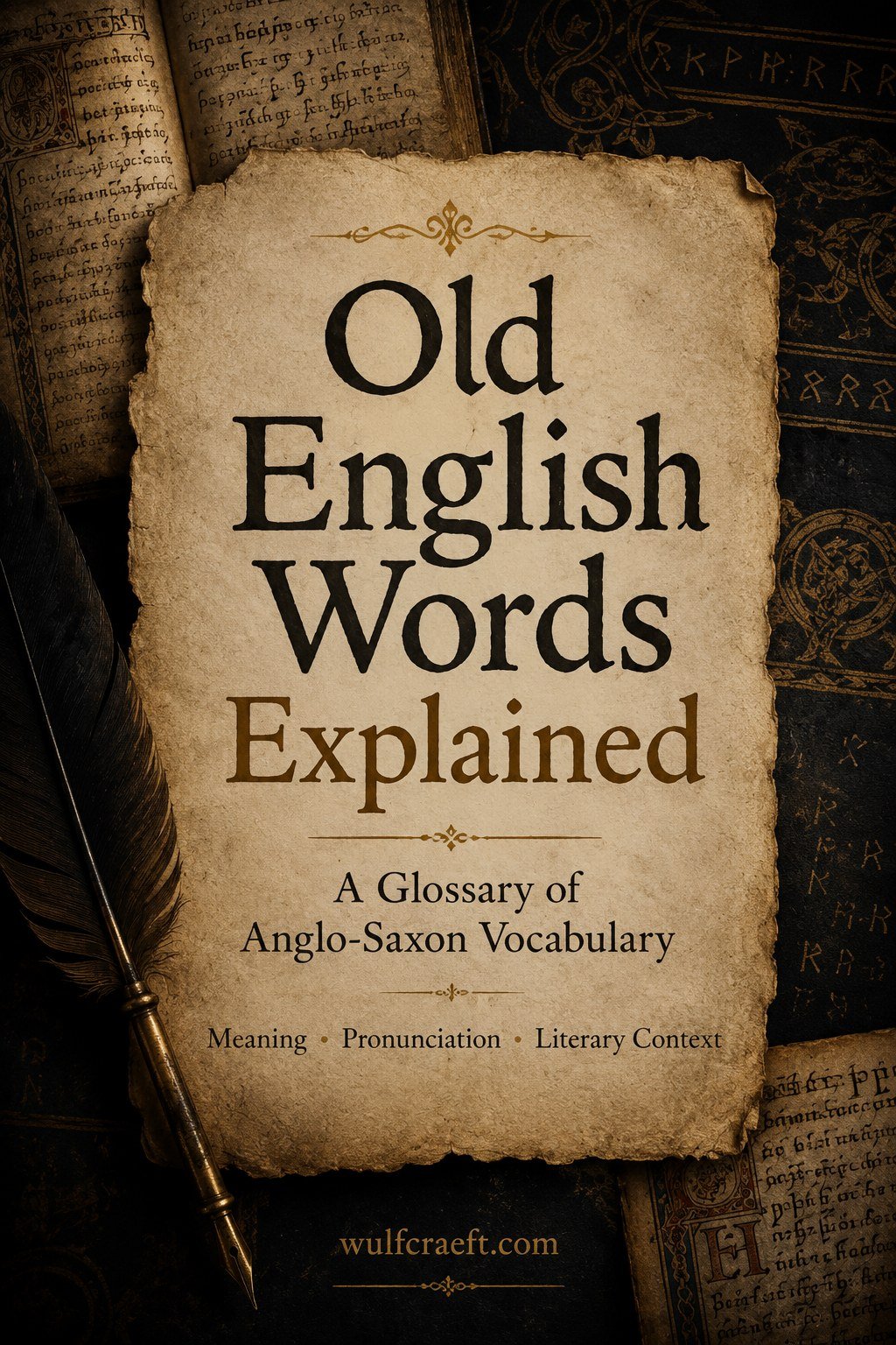 Old English Words Explained — PDF cover