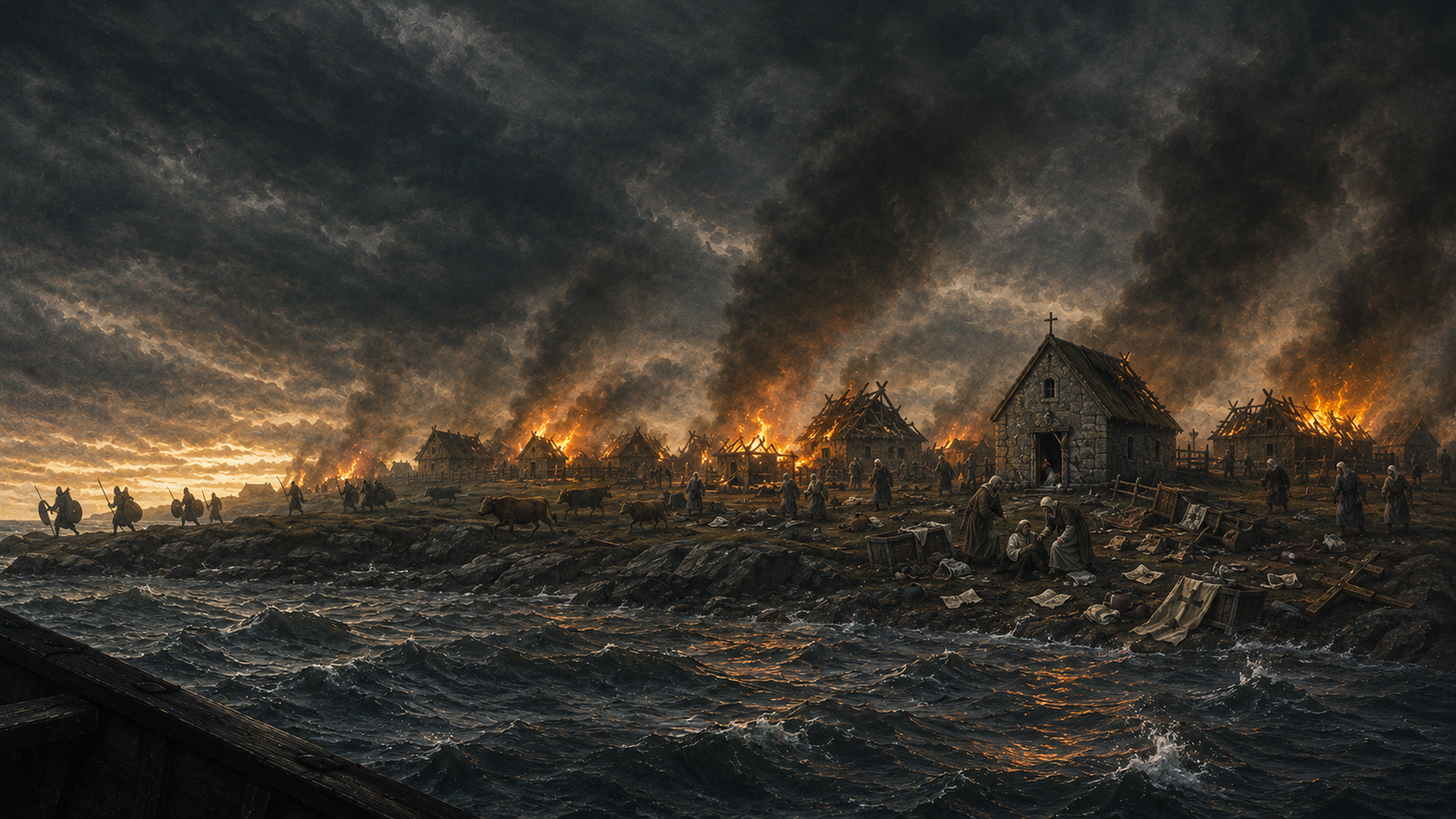 When the Sea Brought Slaughter: The Raid on Lindisfarne, AD 793